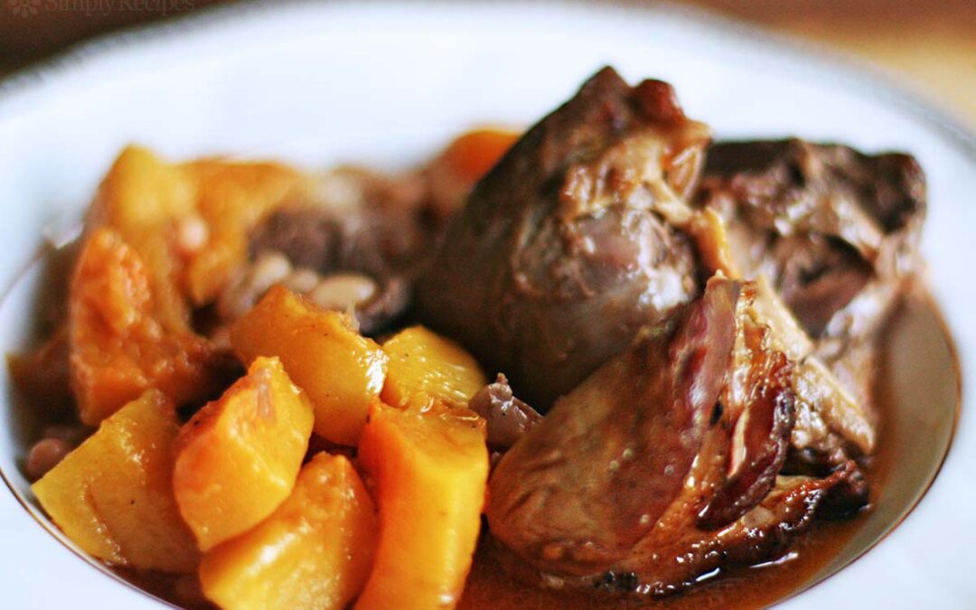 Mijoté d’agneau aux courges